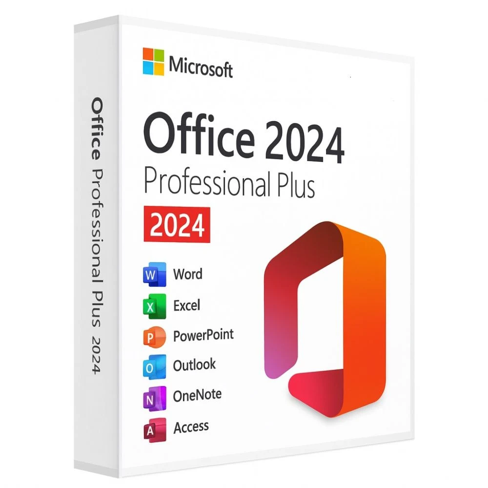 Microsoft Office 2024 Professional Plus — Word, Excel, PowerPoint, Outlook e Access