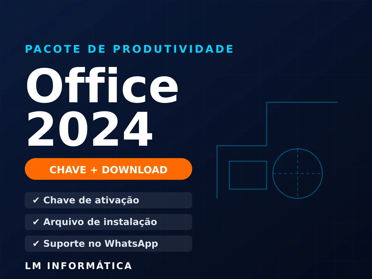 Microsoft Office 2024 Professional Plus — Chave + Download